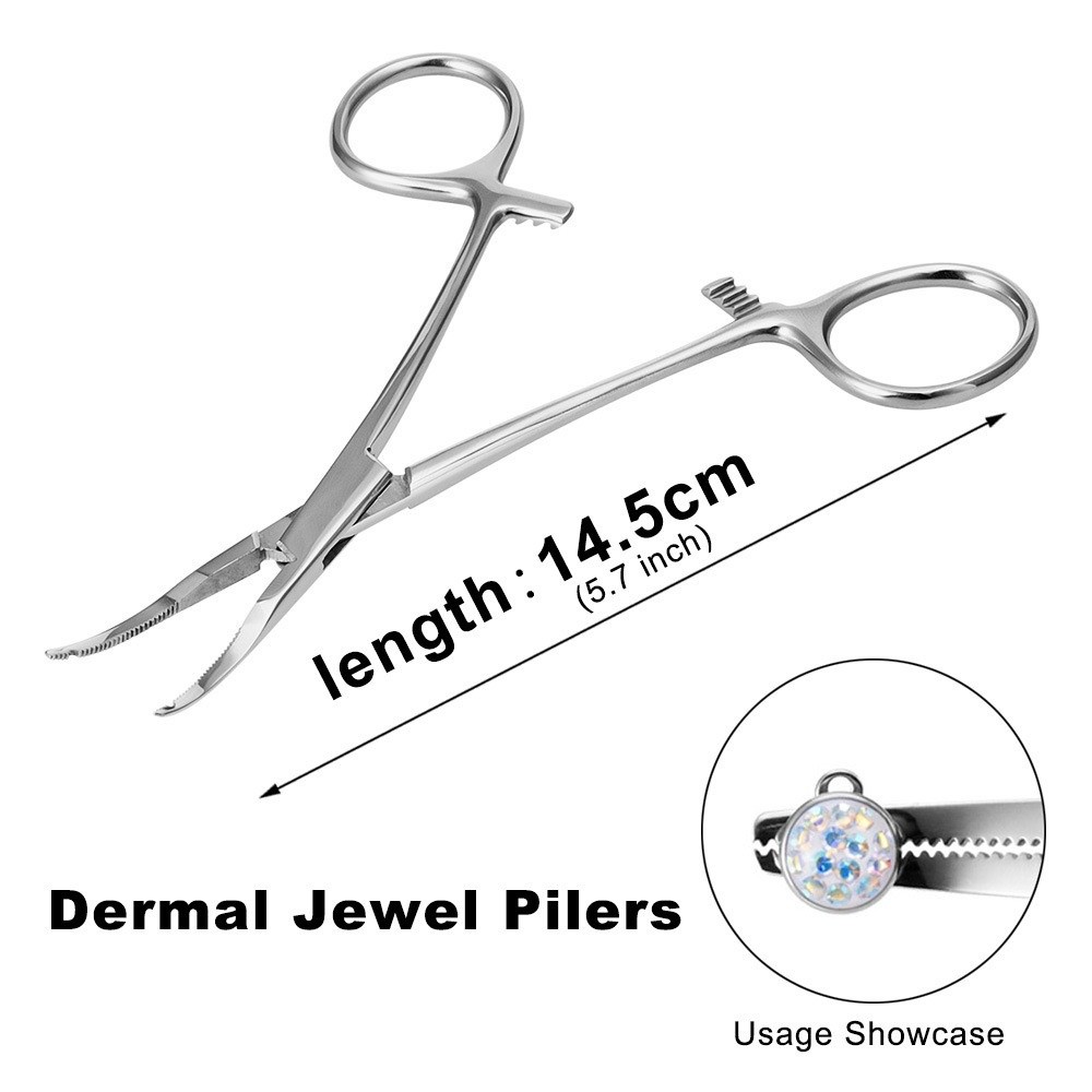 Body Jewelry Ring Opening Pliers - Profesjonalne szczypce do piercingu ze stali