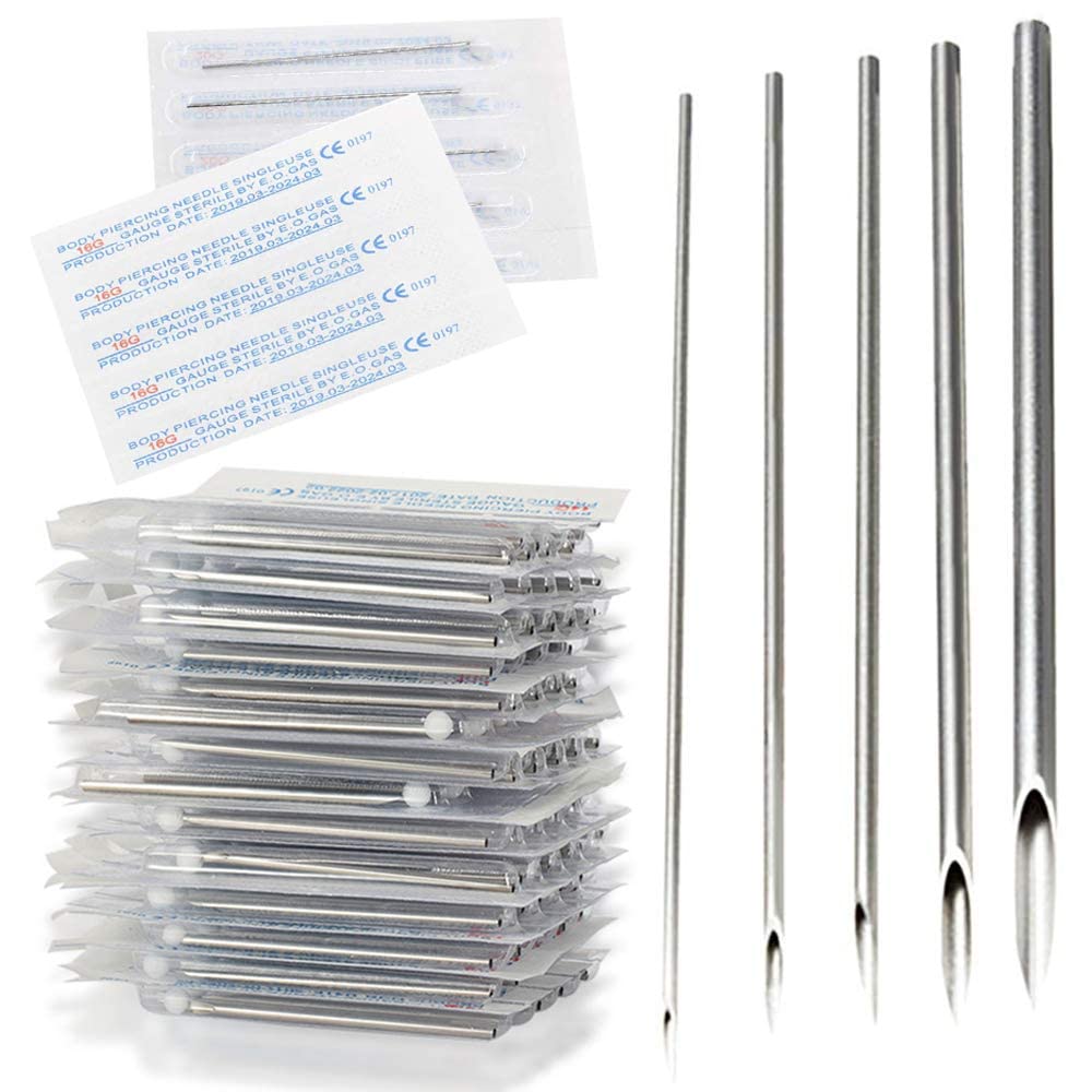 Body Jewelry Kit - 12G 14G 16G 18G 20G 5/10/30/50szt