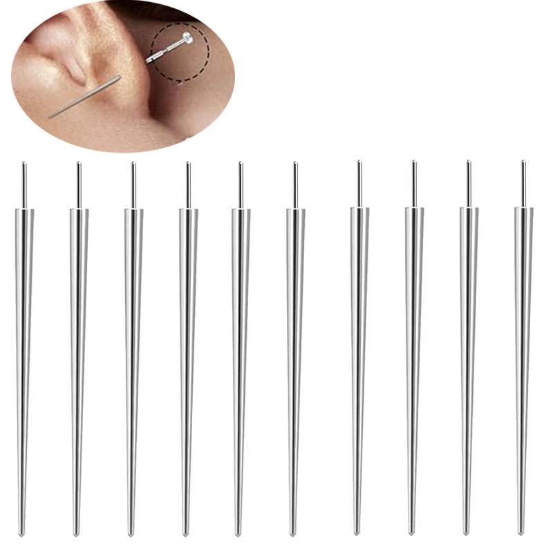 Body Jewelry Types - 10 szt. Igły do piercingu tytanowe