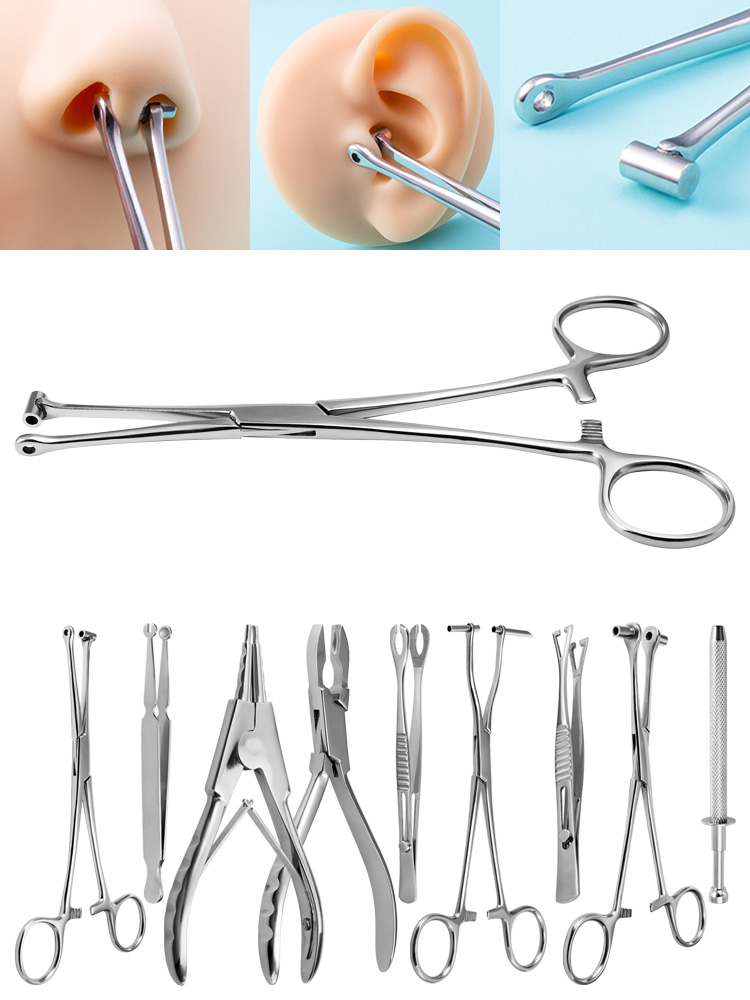 Body Jewelry Ring Opening Pliers - Narzędzie do przekłuwania ciała ze stali