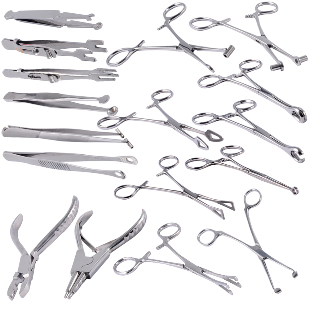 Body Jewelry Ring Opening Pliers - 1PC profesjonalne narzędzie do przebijania stali