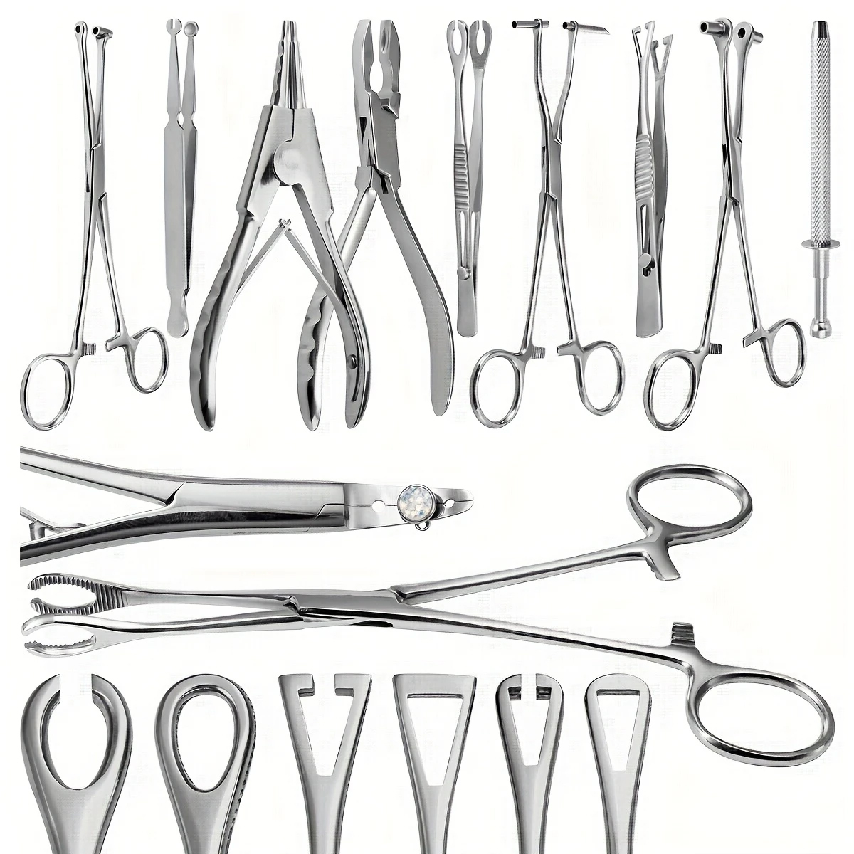 Body Jewelry Ring Opening Pliers - Narzędzie do przekłuwania ciała Igła Zacisk