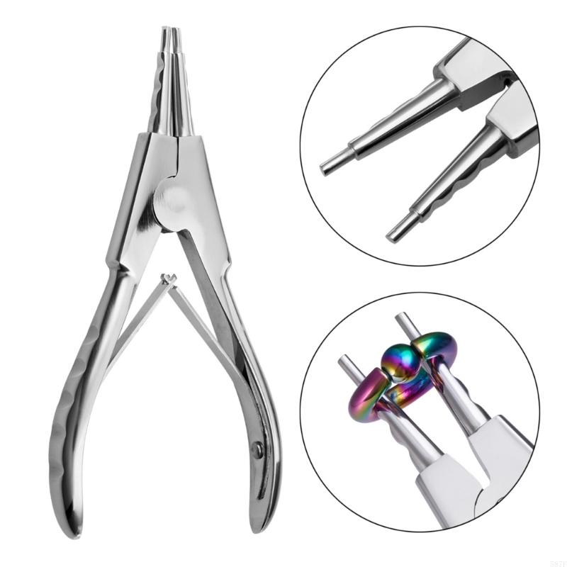 Body Jewelry Ring Opening Pliers - Profesjonalne szczypce do rozciągania i zaciskania