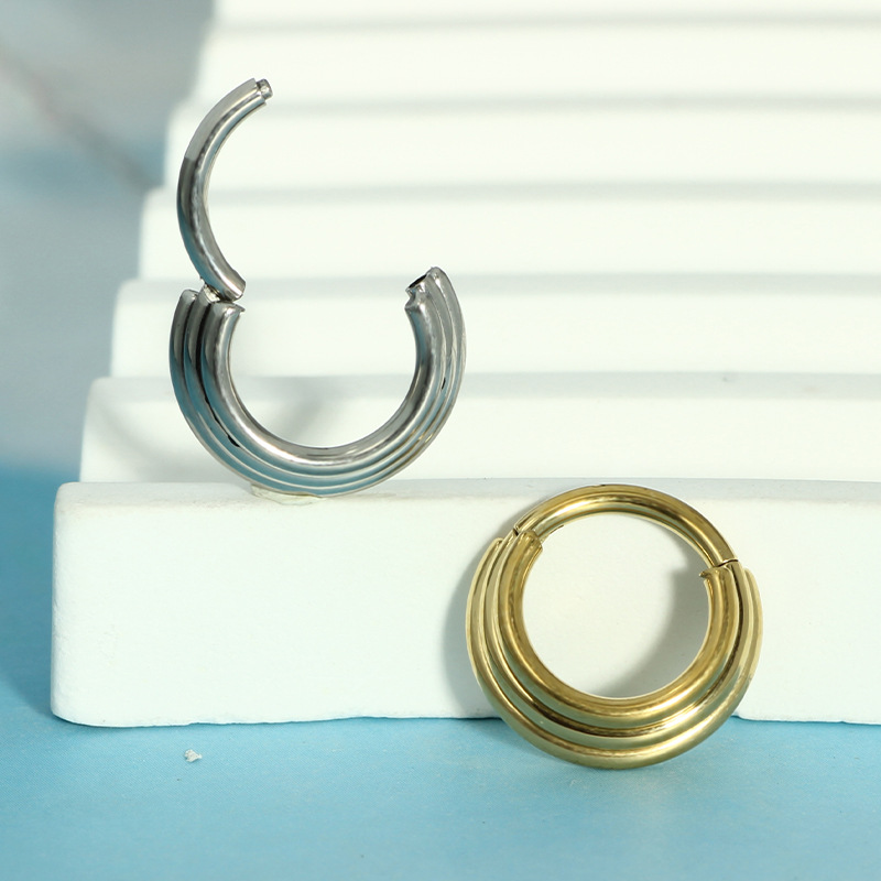 Kolczyki do nosa, metalowy kol – Body Jewelry Cartilage Earrings recenzja i cena
