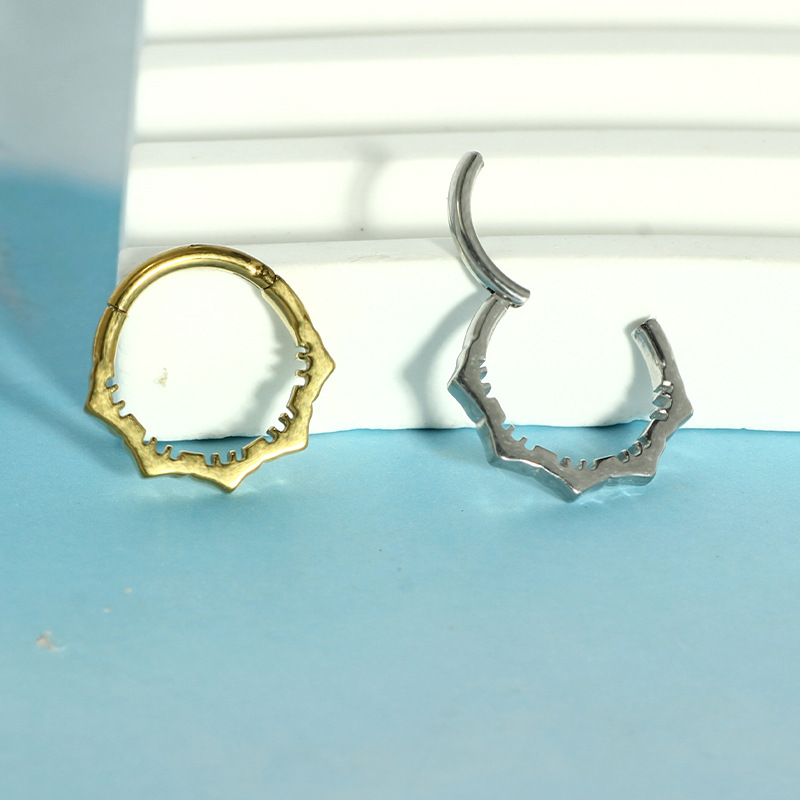 Kolczyki do nosa, metalowy kol – Body Jewelry Cartilage Earrings recenzja i cena
