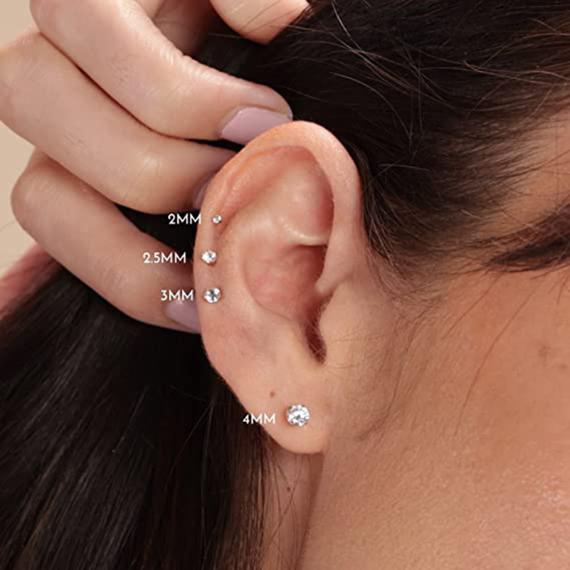 20G Płaski tył Bezgwintowy kol – Body Jewelry Hypoallergenic recenzja i cena