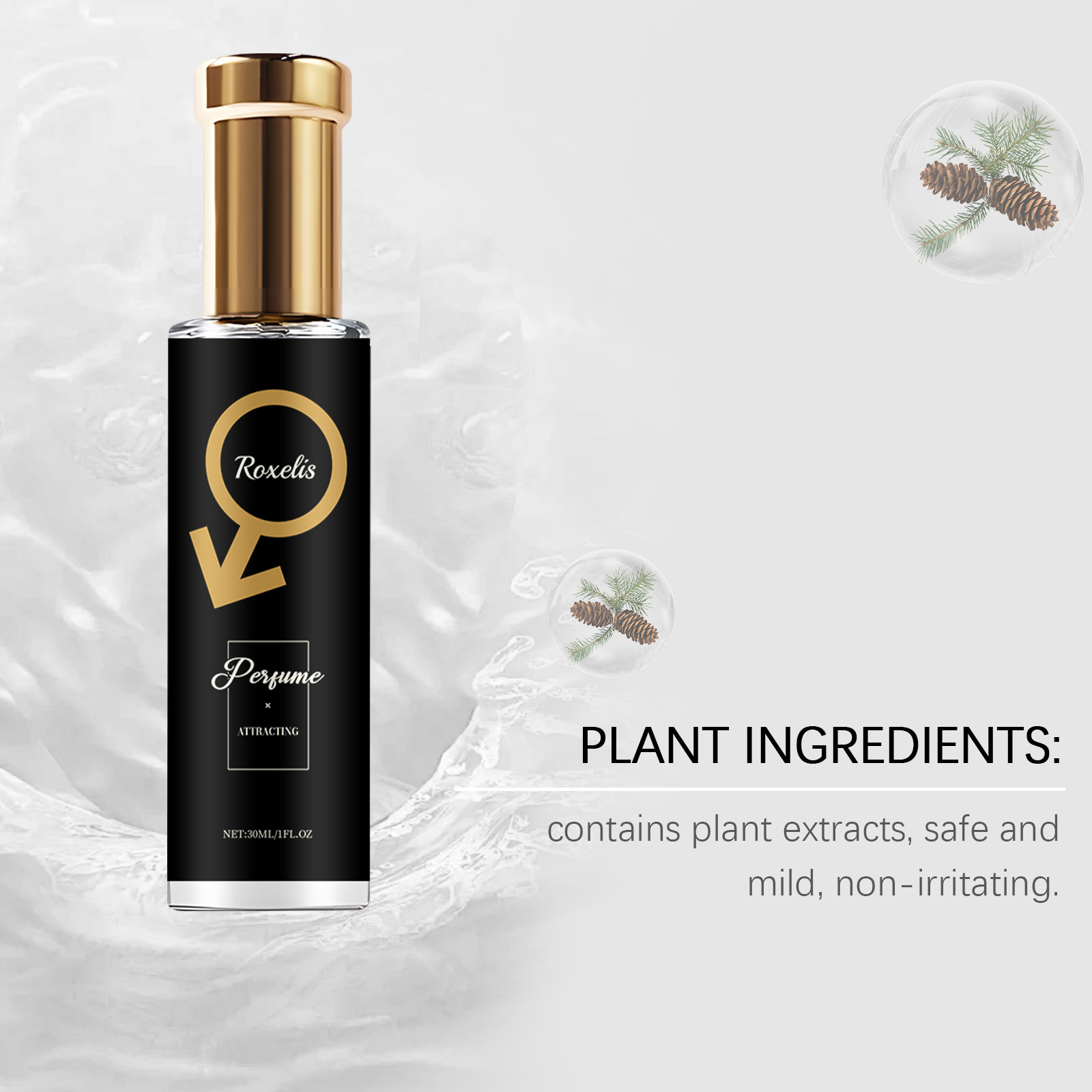 Roxelis 30ml Męski Perfumy Fer – Body Jewelry Kit recenzja i cena