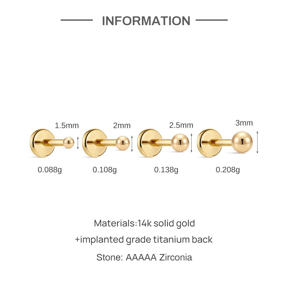 Aide Kolczyki do chrząstki z g – Body Jewelry Hypoallergenic recenzja i cena