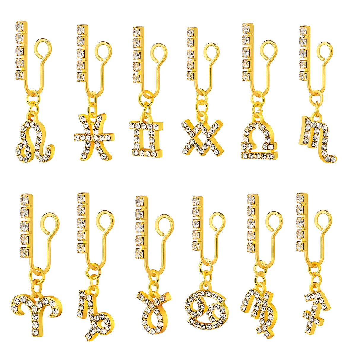 2-pak klipsów do uszu Metalowa – Body Jewelry Cartilage Earrings recenzja i cena