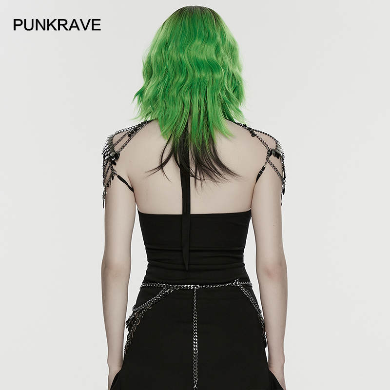 PUNK RAVE Damski punkowy łańcu – Body Jewelry Types recenzja i cena