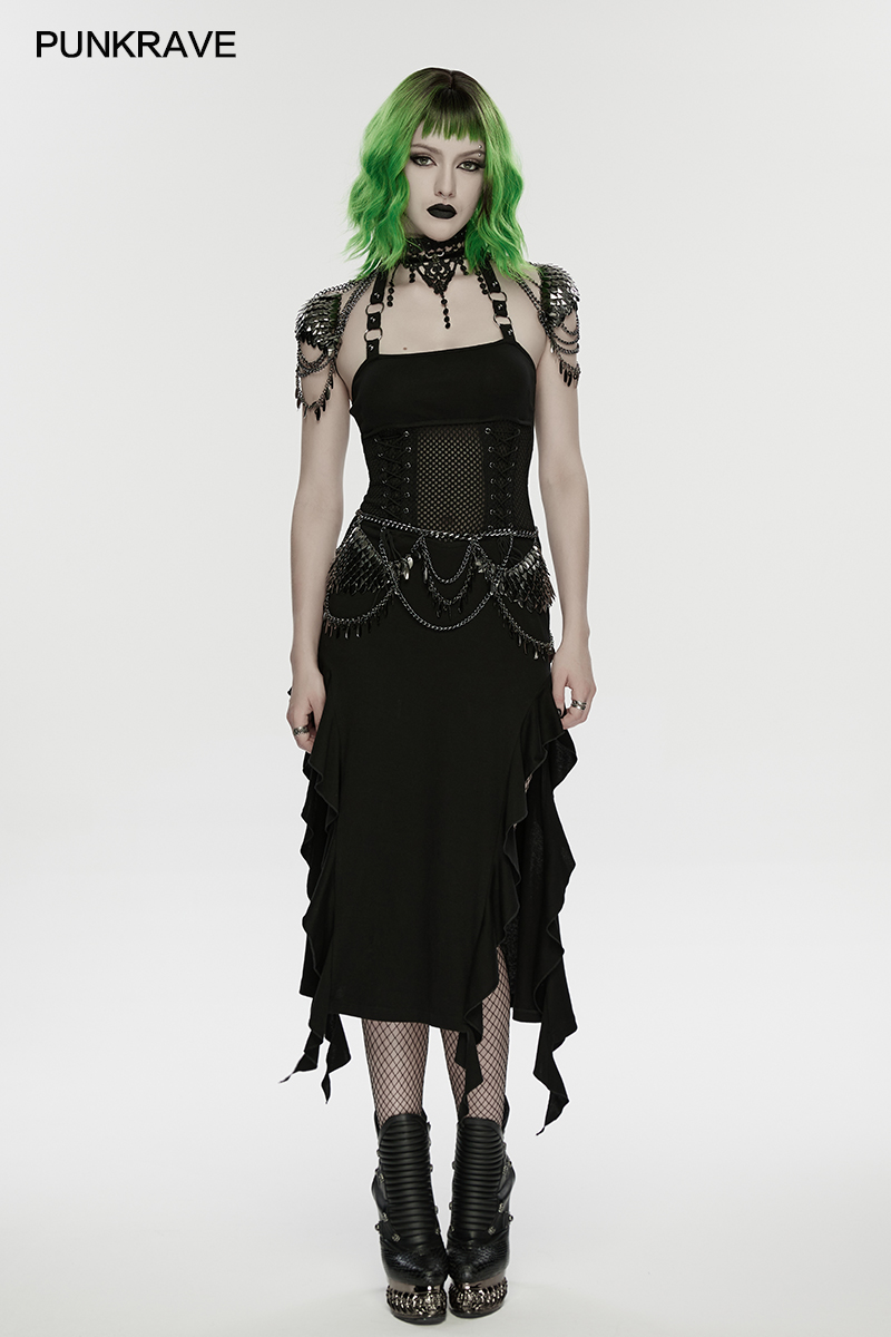 PUNK RAVE Damski punkowy łańcu – Body Jewelry Types recenzja i cena