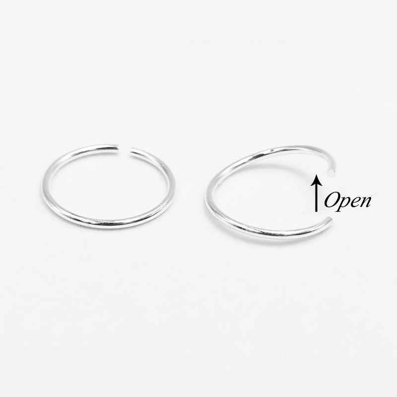 925 sterling silver kolczyk w  – Body Jewelry Cartilage Earrings recenzja i cena
