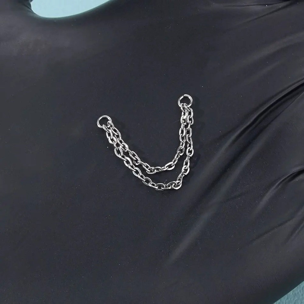 Tytanowy łańcuszek do nosa, tr – Body Jewelry Piercing recenzja i cena