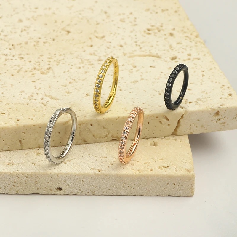Kolczyk do nosa 16G z przezroc – Body Jewelry Cartilage Earrings recenzja i cena