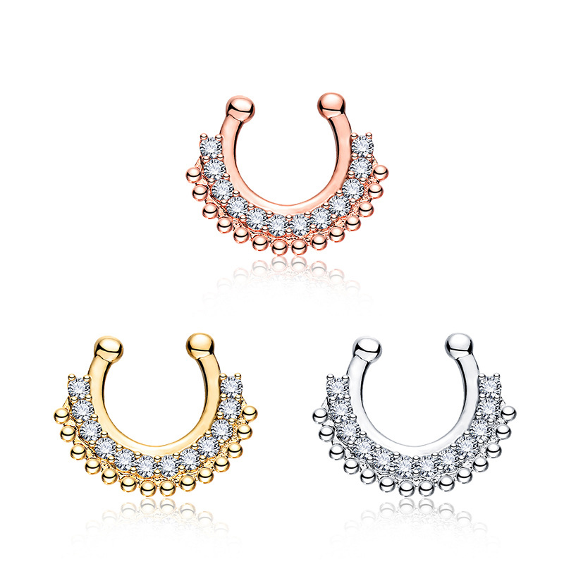 1 SZT. Klips do nosa typu U, i – Body Jewelry Types recenzja i cena
