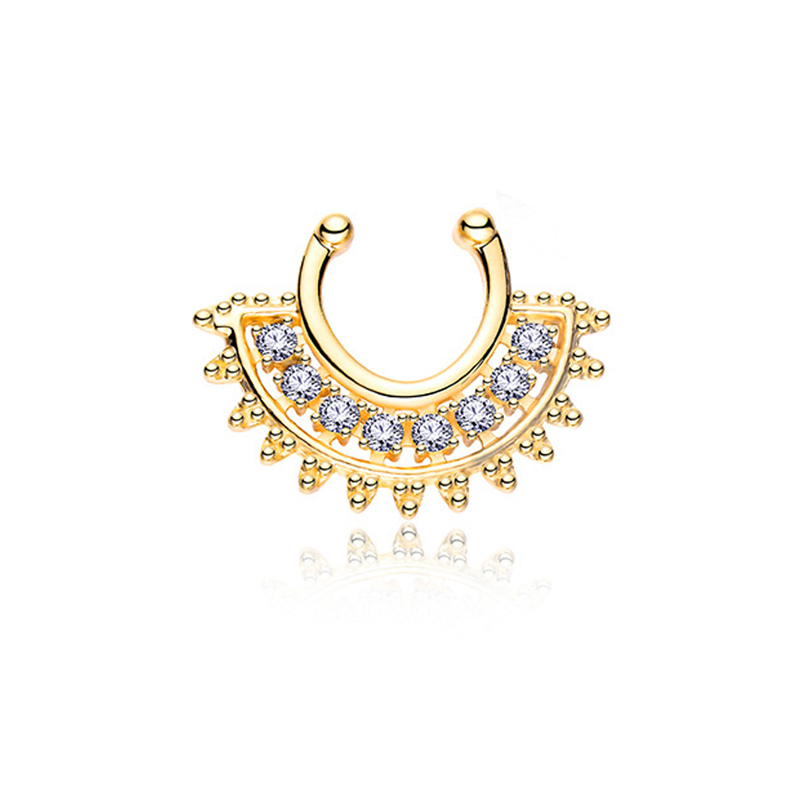 1 SZT. Klips do nosa typu U, i – Body Jewelry Types recenzja i cena