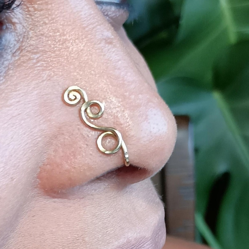 Sztuczny kolczyk do nosa, pozł – Body Jewelry Hypoallergenic recenzja i cena