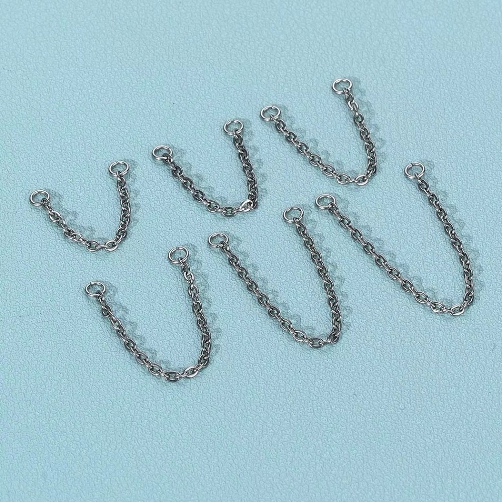 Modny tytanowy łańcuszek do no – Body Jewelry Piercing recenzja i cena