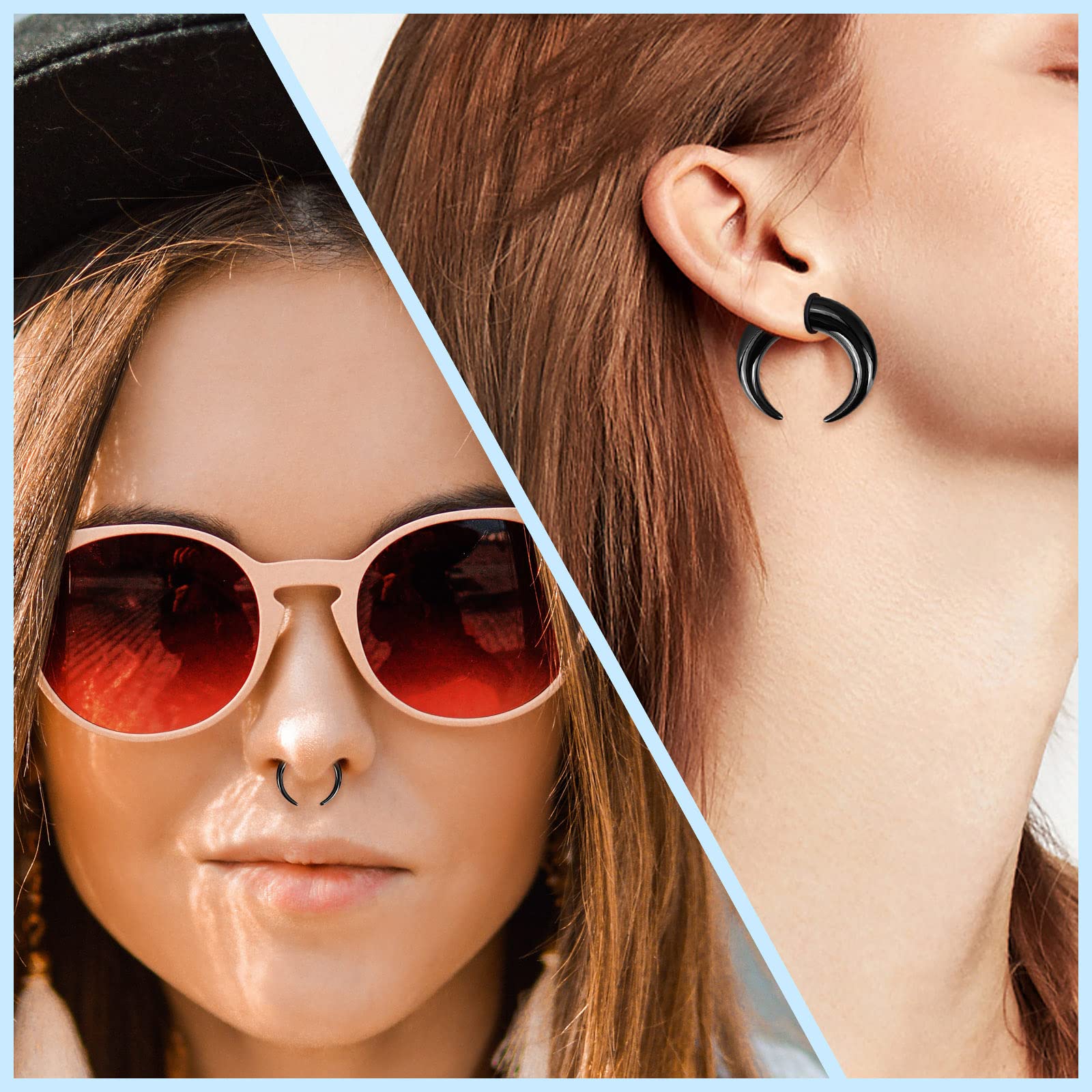 18 sztuk akrylowe przegrody Pi – Body Jewelry Gauge Sizes recenzja i cena