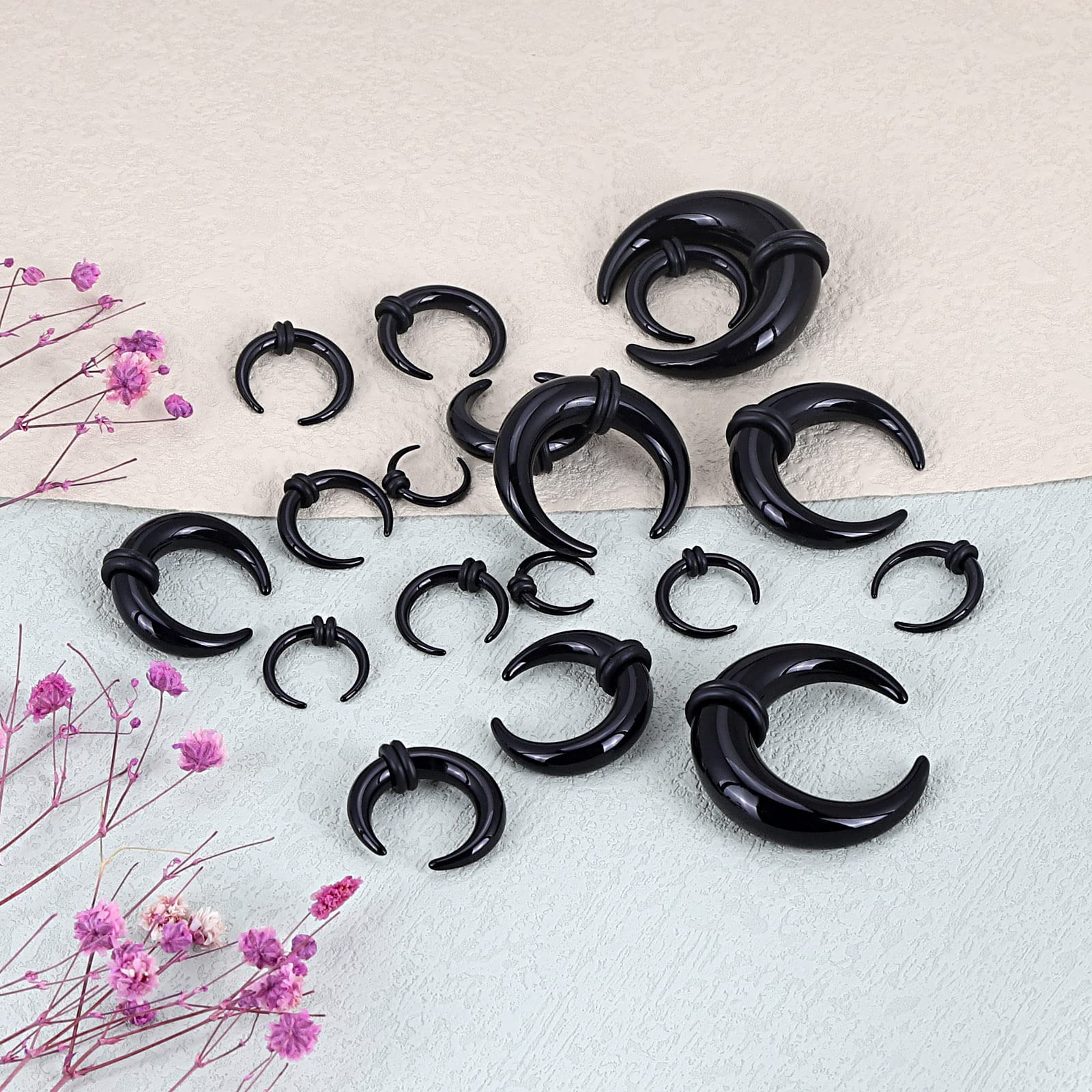 18 sztuk akrylowe przegrody Pi – Body Jewelry Gauge Sizes recenzja i cena