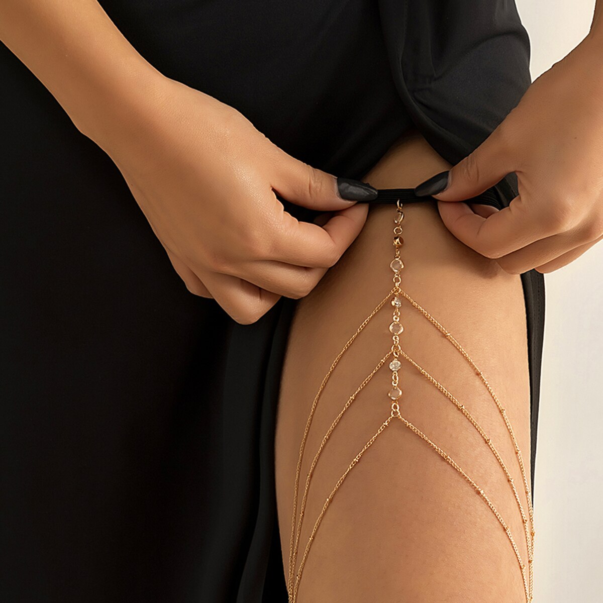 Boho elastyczna opaska kryszta – Body Jewelry Beach recenzja i cena