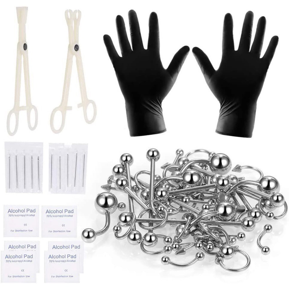 Zestaw do piercingu ciała 150/ – Body Jewelry Kit recenzja i cena