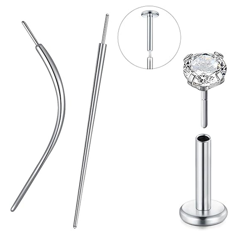 10 szt. Igły do piercingu tyta – Body Jewelry Types recenzja i cena