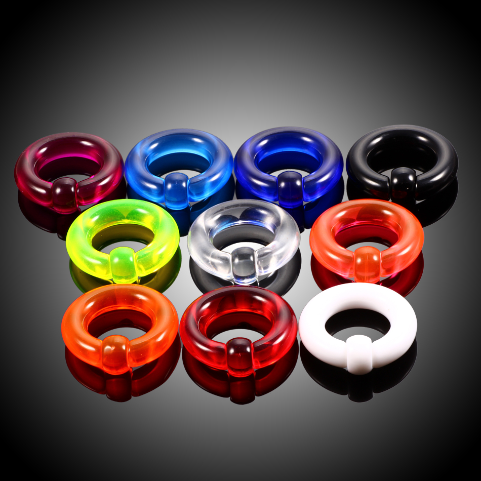 Para akrylowych pierścieni z k – Body Jewelry Gauge Sizes recenzja i cena