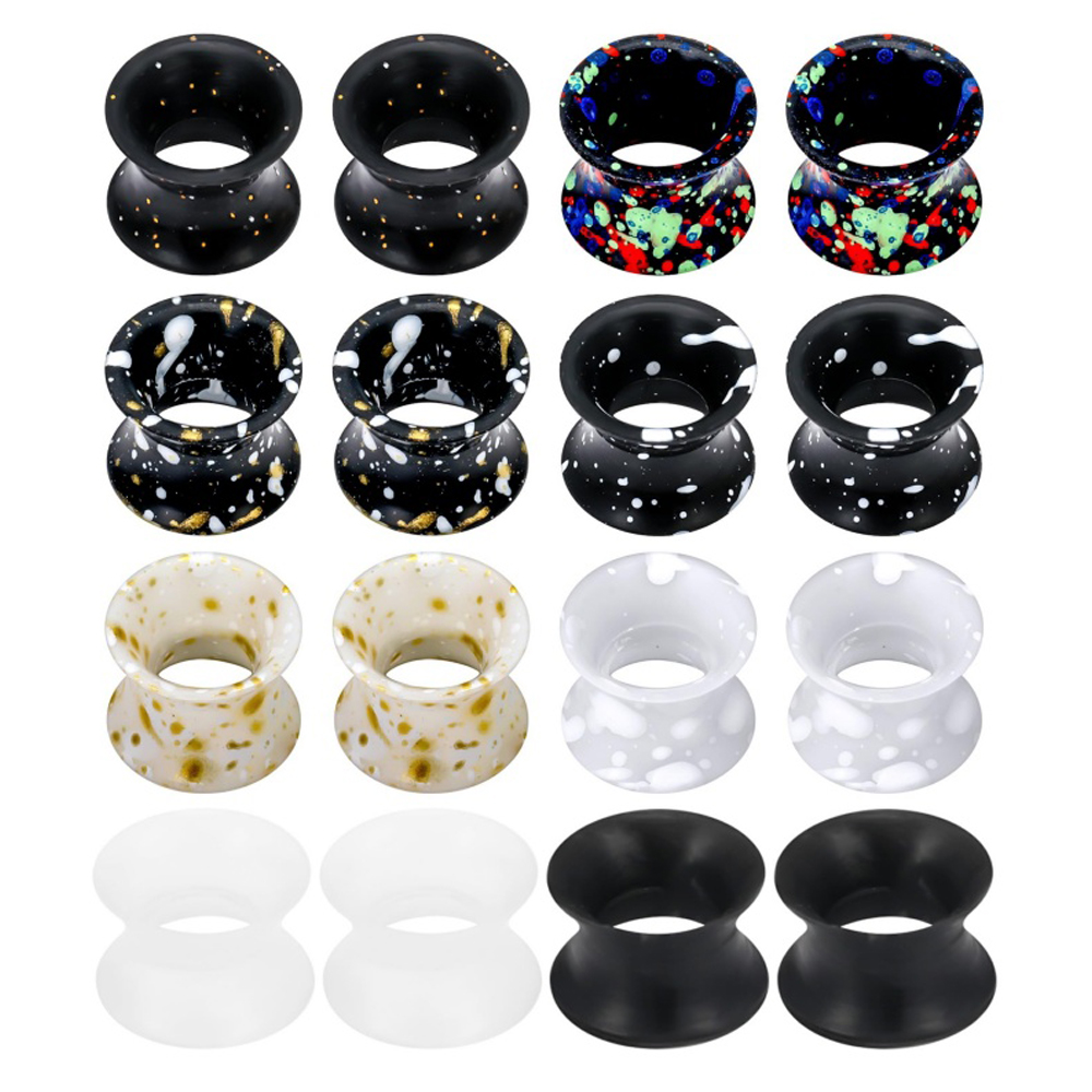 Silikonowe słuchawki Tunele Wt – Body Jewelry Gauge Sizes recenzja i cena