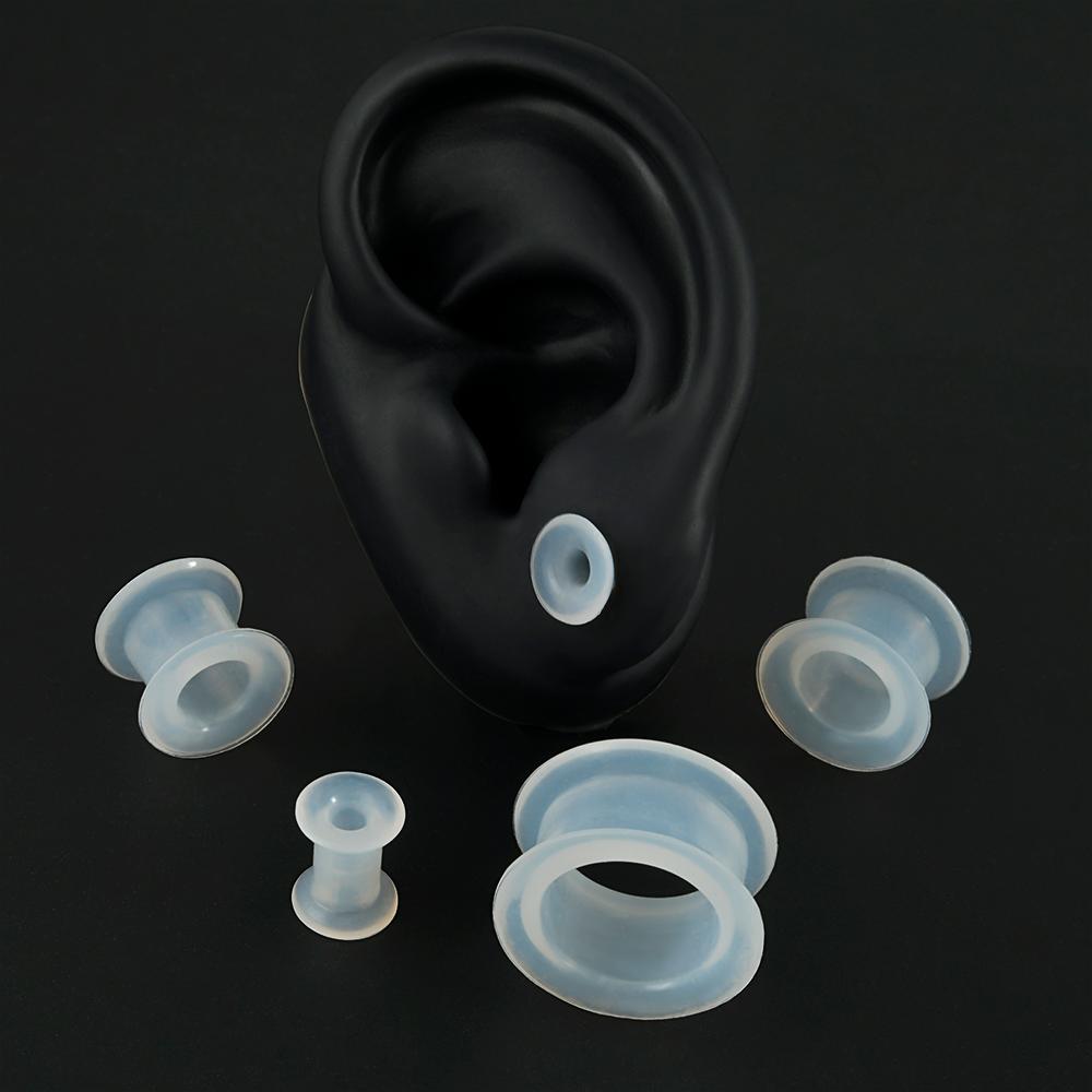 PAR-Clear Ear Gauges Duże rozm – Body Jewelry Gauge Sizes recenzja i cena