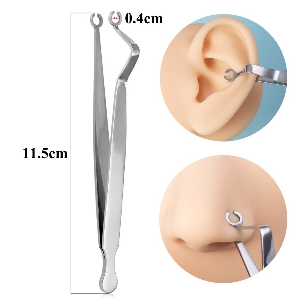 Profesjonalne szczypce do pier – Body Jewelry Ring Opening Pliers recenzja i cena