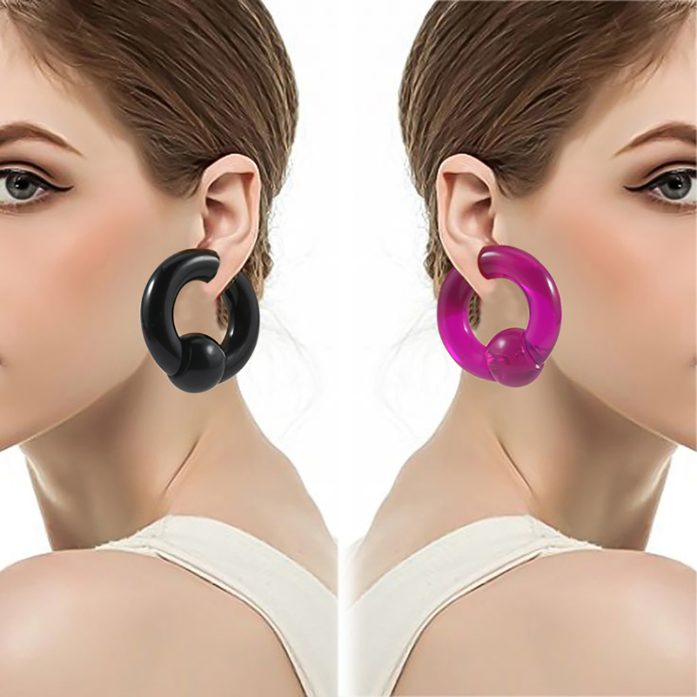 2/1 SZT. Kolorowy Akrylowy Pie – Body Jewelry Gauge Sizes recenzja i cena