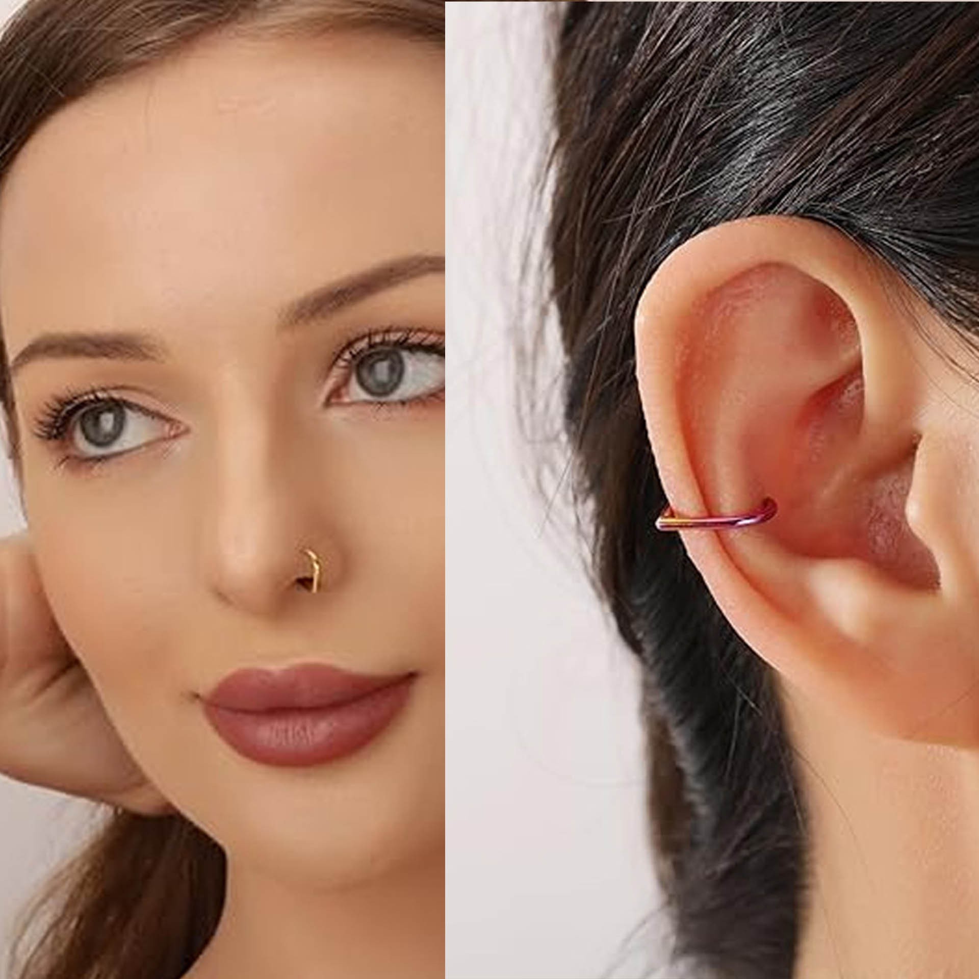 5 szt. Zestaw sztucznych kolcz – Body Jewelry Cartilage Earrings recenzja i cena