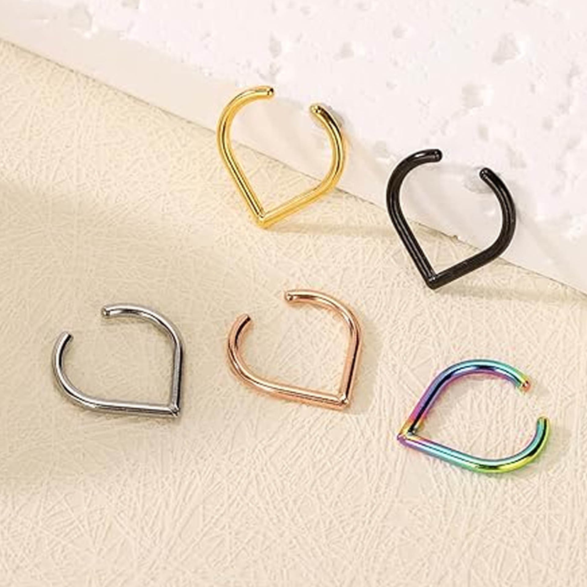 5 szt. Zestaw sztucznych kolcz – Body Jewelry Cartilage Earrings recenzja i cena