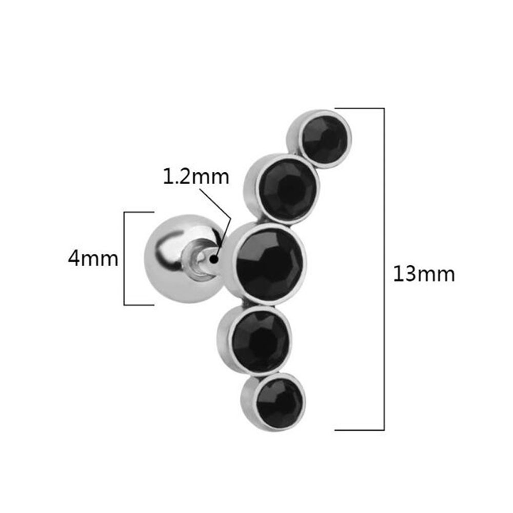 1 szt. Modny kolczyk sztyft ze – Body Jewelry Cartilage Earrings recenzja i cena