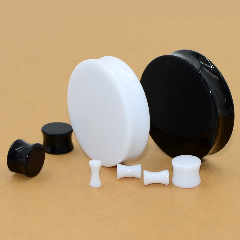 2 pary akrylowe zatyczki do us – Body Jewelry Gauge Sizes recenzja i cena