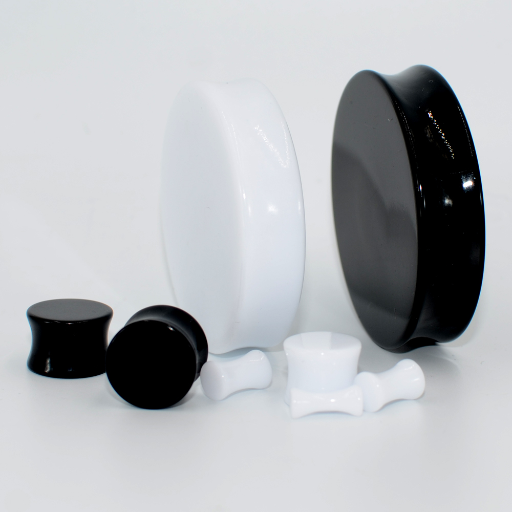 2 pary akrylowe zatyczki do us – Body Jewelry Gauge Sizes recenzja i cena