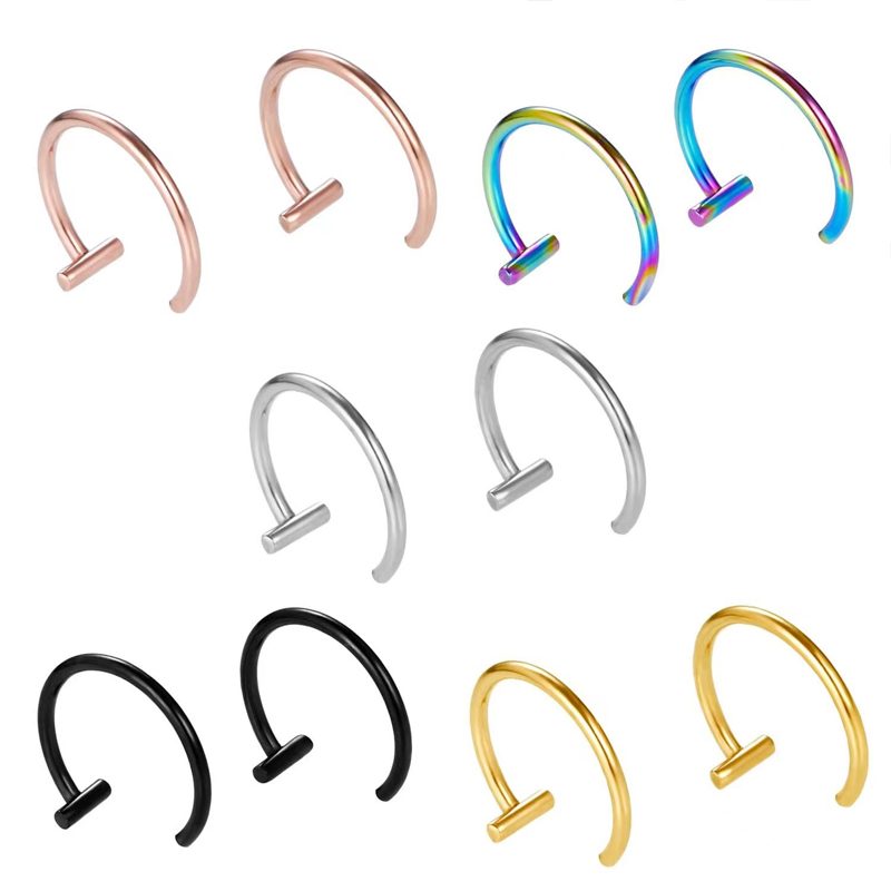 Kolczyk do wargi ze stali chir – Body Jewelry Cartilage Earrings recenzja i cena
