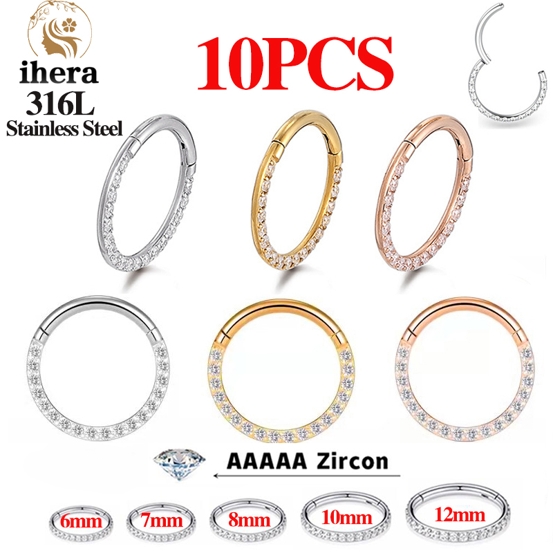 1/10 SZT. Pierścienie do nosa  – Body Jewelry Cartilage Earrings recenzja i cena