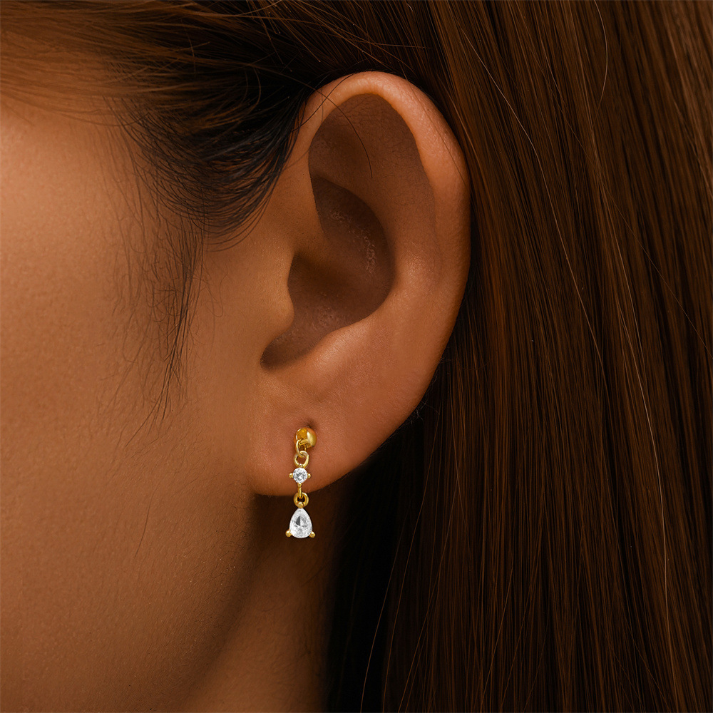 Glowshe 100% Srebro Próby 925  – Body Jewelry Cartilage Earrings recenzja i cena