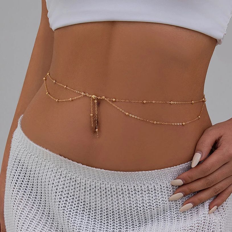 KunJoe Wielowarstwowy złoty ci – Body Jewelry Beach recenzja i cena