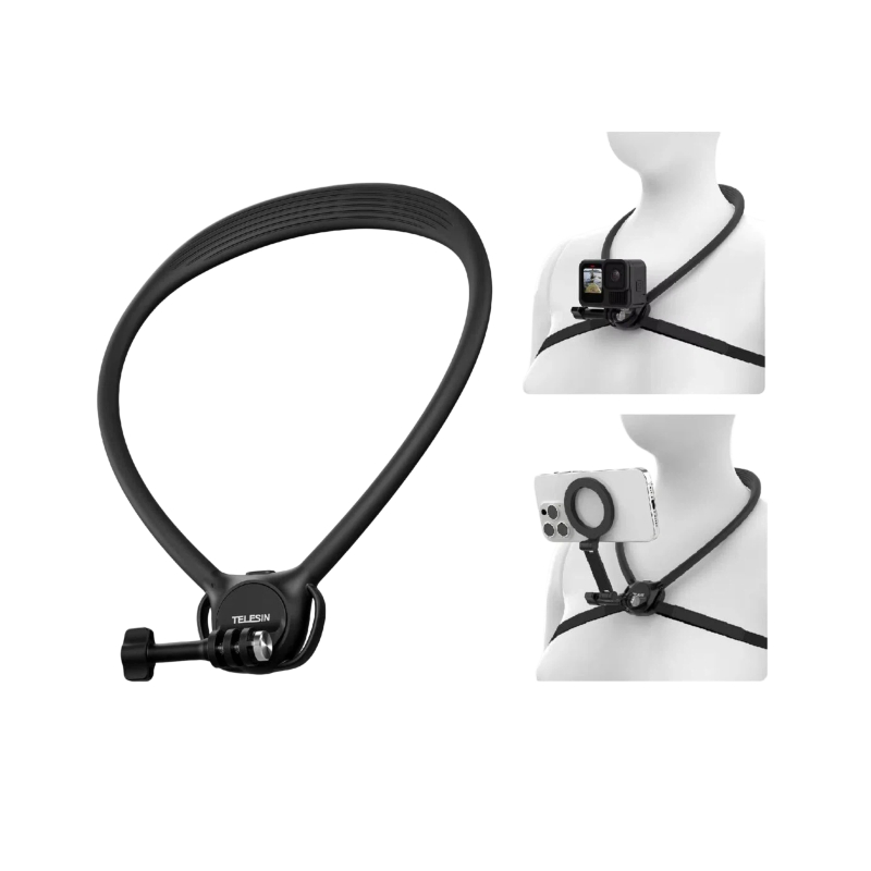 Uchwyt szyjny TELESIN 2 w 1 do – Body Jewelry Harness recenzja i cena