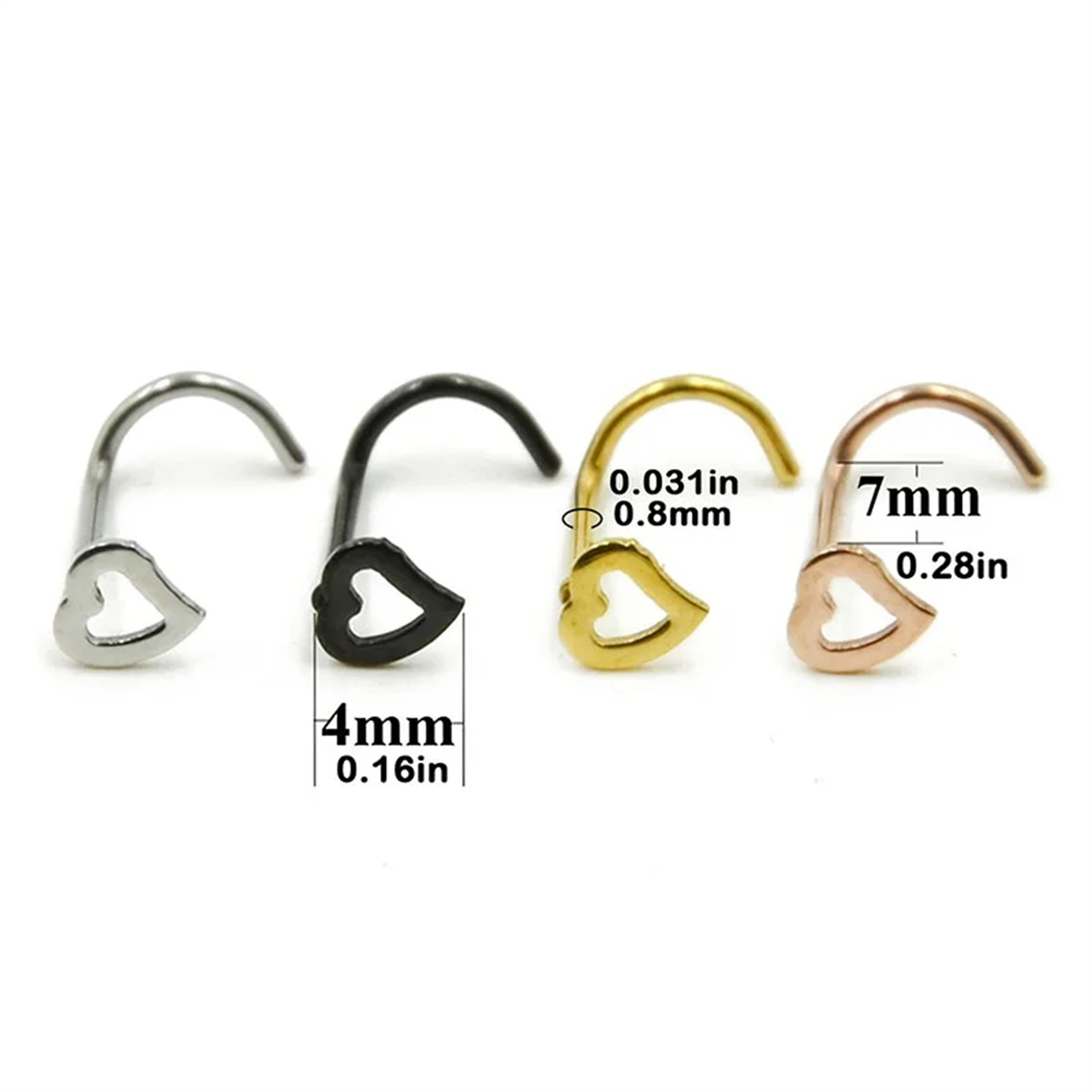 EVISPOL 5 szt. Modne kolczyki  – Body Jewelry Types recenzja i cena