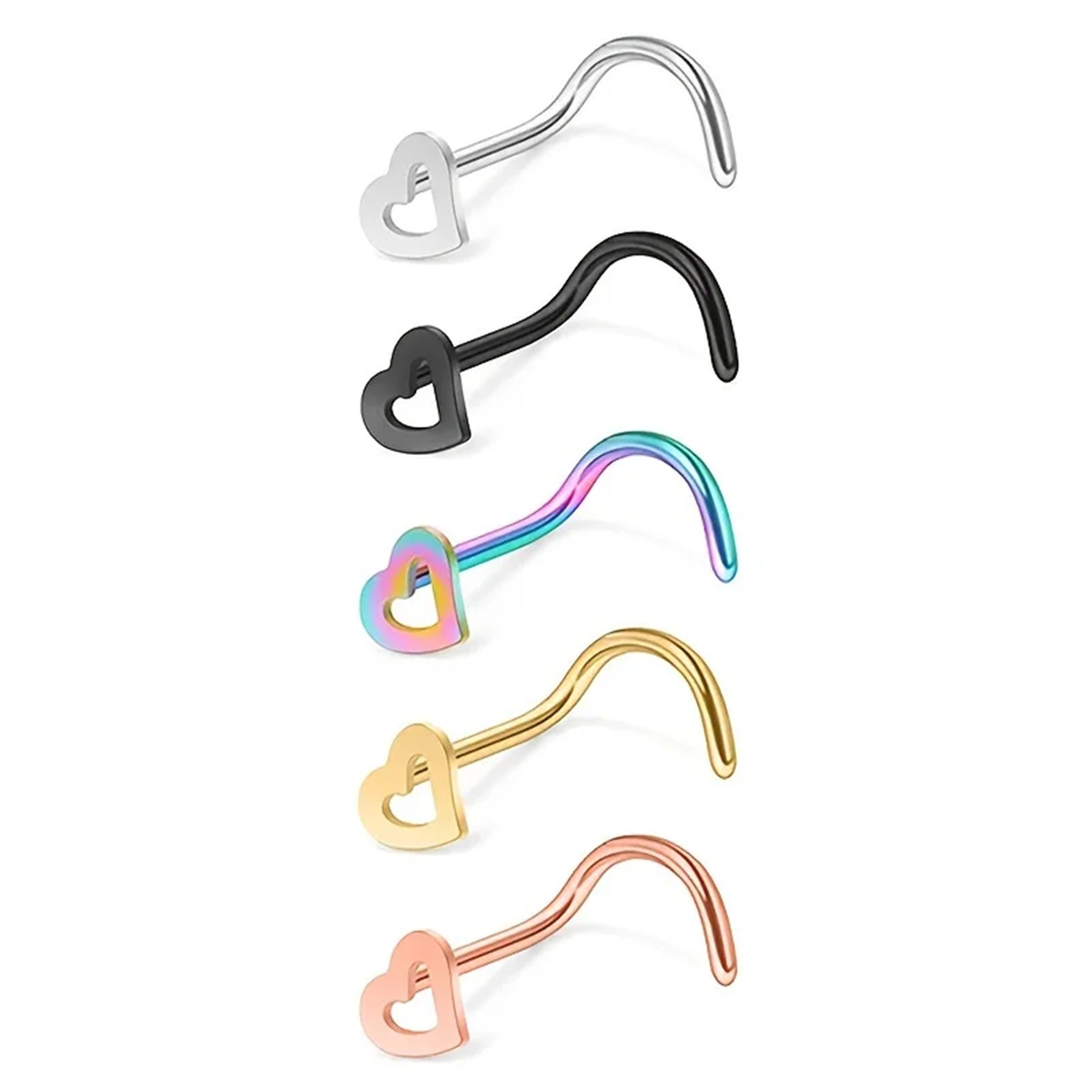 EVISPOL 5 szt. Modne kolczyki  – Body Jewelry Types recenzja i cena