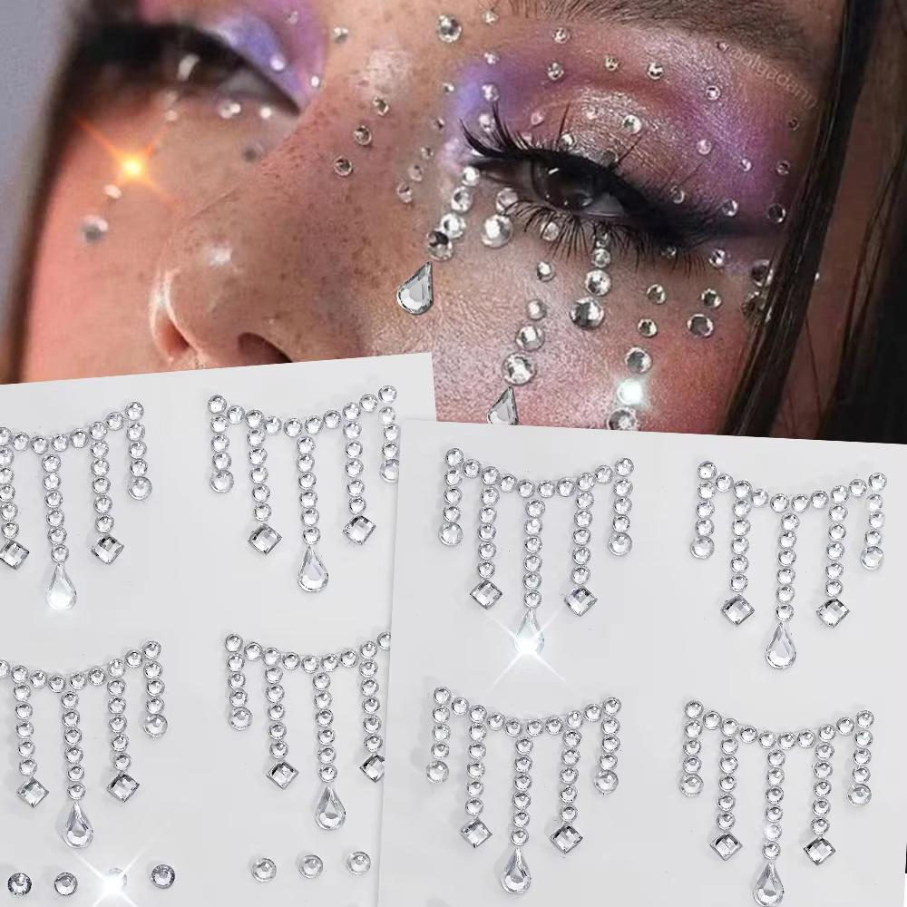 1/5 Arkusze Naklejki na biżute – Body Jewelry Diamond recenzja i cena