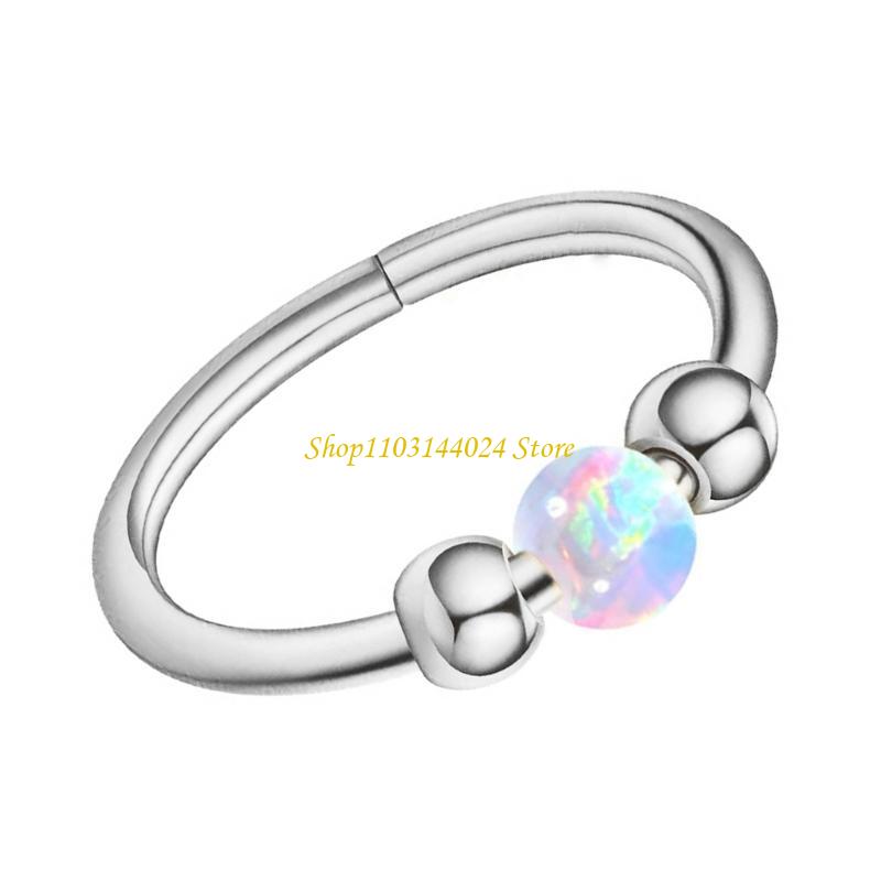 N5KE zroszony opalowe kolczyki – Body Jewelry Cartilage Earrings recenzja i cena