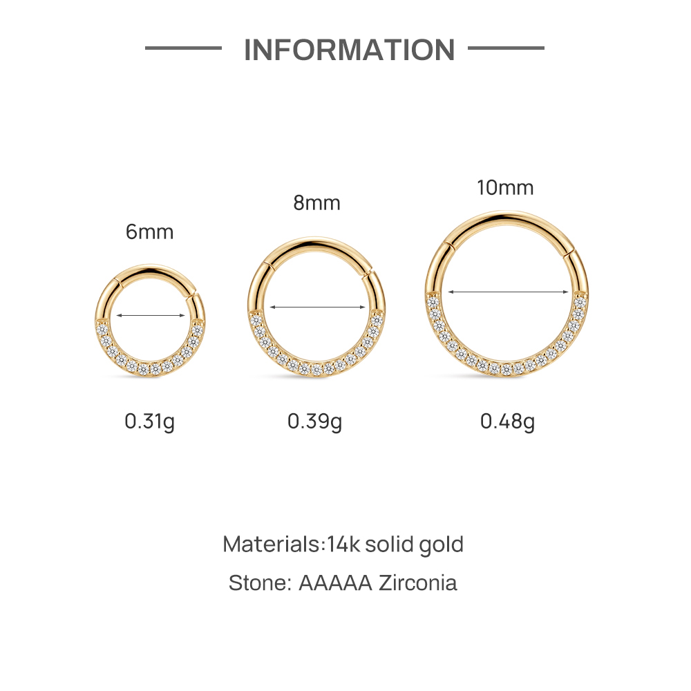 CANNER 1 SZT. 14K Złoto Próby  – Body Jewelry Hypoallergenic recenzja i cena