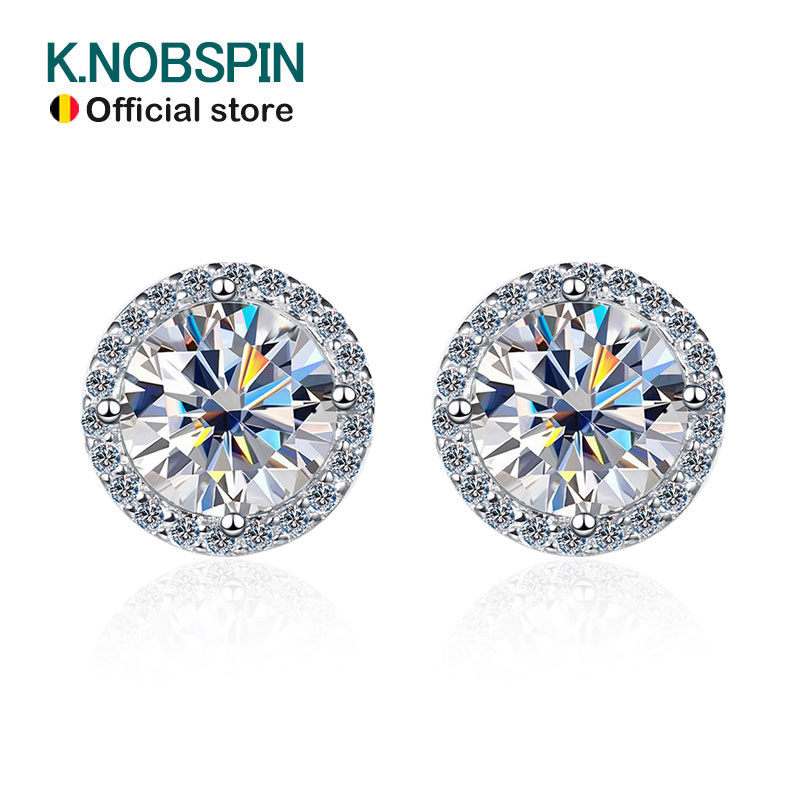KNOBSPIN 1ct D Color Moissanit – Body Jewelry Diamond recenzja i cena
