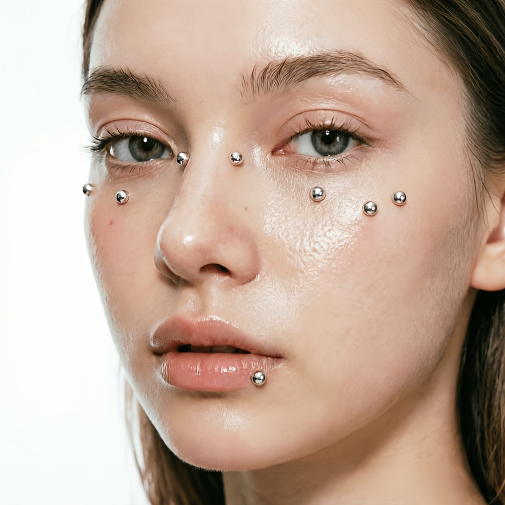 Zestaw 4 szt. samoprzylepnych  – Body Jewelry Kit recenzja i cena